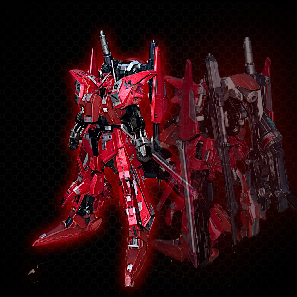 紅式は百式のデータを基にした高機動戦闘支援AIが搭載されている。百式にもともと内蔵されていたイデシステム(Image Directive Encode SYSTEM＝画像管理型符号化装置）を第一次ネオ・ジオン抗争のすべてのデータをもとに再構築し、緋導統合演算システム（Scarlet Directive Integration System：SDIS）を搭載。イデシステムの画像解析をさらに改良し、敵機の熱源反応、残光粒子、姿勢変化データなどを同時に多層解析し、自機のエネルギー配分、反動制御、スラスターの出力を適正な値に調整し、敵の次の動きを予測して動くことができる。（パイロットによって、機能を制限したり、リミッターを解除するなど、様々な調整ができる。）