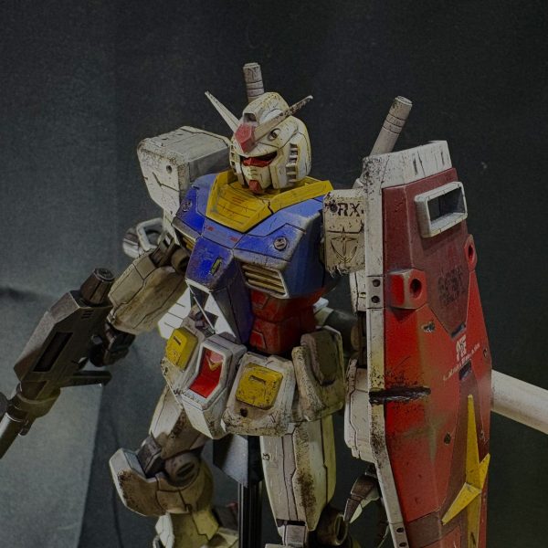 HGUC RX-78-2 ガンダム　ディティールアップ全塗装