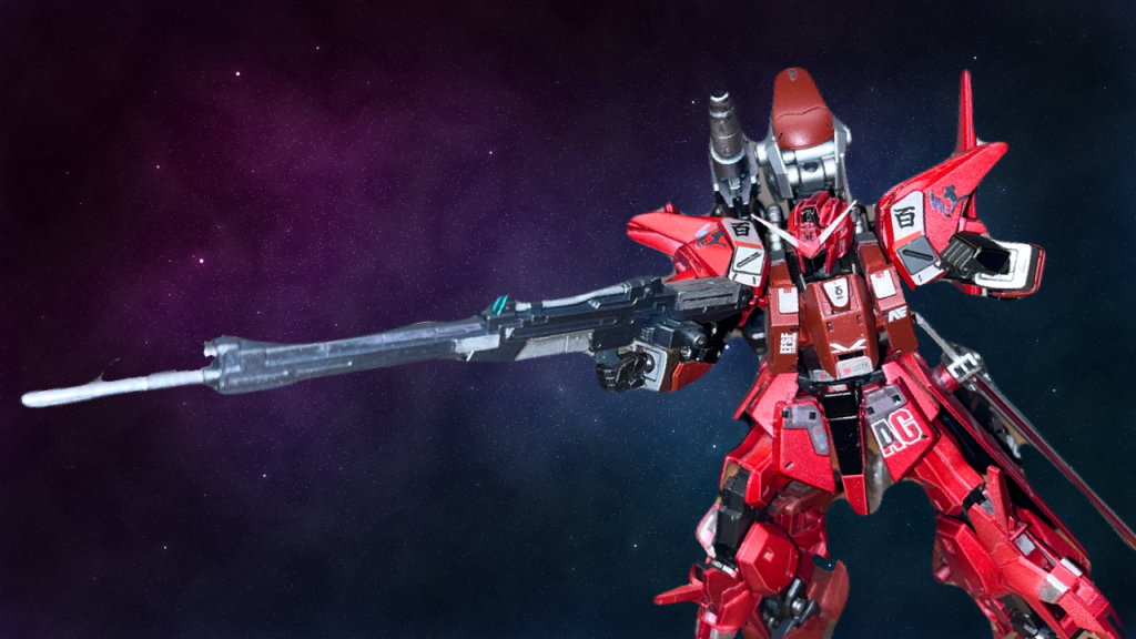 紅式は百式のデータを基にした高機動戦闘支援AIが搭載されている。百式にもともと内蔵されていたイデシステム(Image Directive Encode SYSTEM=画像管理型符号化装置)を第一次ネオ・ジオン抗争のすべてのデータをもとに再構築し、緋導統合演算システム(Scarlet Directive Integration System:SDIS)を搭載。イデシステムの画像解析をさらに改良し、敵機の熱源反応、残光粒子、姿勢変化データなどを同時に多層解析し、自機のエネルギー配分、反動制御、スラスターの出力を適正な値に調整し、敵の次の動きを予測して動くことができる。(パイロットによって、機能を制限したり、リミッターを解除するなど、様々な調整ができる。