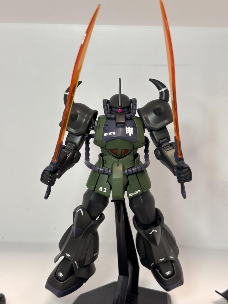 HGUCグフ全塗装–8枚目/制作者：kose