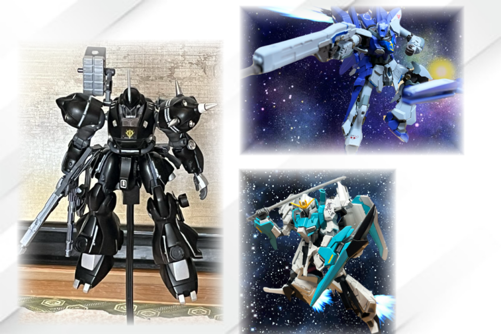 ５月ケンプファーイノジオンをはじめに投稿しました。本体にあまり手を加えられなかったのはパーツがなかったからですが、武装とカラーリングだけでも十分なイメージチェンジができるということを知りました。まだ、画像加工は行わず、襖の前での撮影となってしまったことをお許しください。ケンプファーイノジオン｜TmK-08さんのガンプラ作品｜GUNSTA（ガンスタ）シナンジュスタインmkⅡ画像加工を行ってみました。どうしてもファンネルを使うシナンジュスタインを作りたかったのですが、これは2026に時間があれば作り直すかもしれません。シナンジュ・スタインmkⅡ｜TmK-08さんのガンプラ作品｜GUNSTA（ガンスタ）風真いろは専用zガンダム「コーラル・ゼータ」秋にガンスタを始めた小学校からの親友であるアルさんが、vtuberにハマり、おすすめされてハマったころに作った作品です。ライトニングゼータで作ったら面白いんじゃないかという検証も兼ねて刀を装備させました。風真いろは専用zガンダム「コーラル・ゼータ」｜TmK-08さんのガンプラ作品｜GUNSTA（ガンスタ）