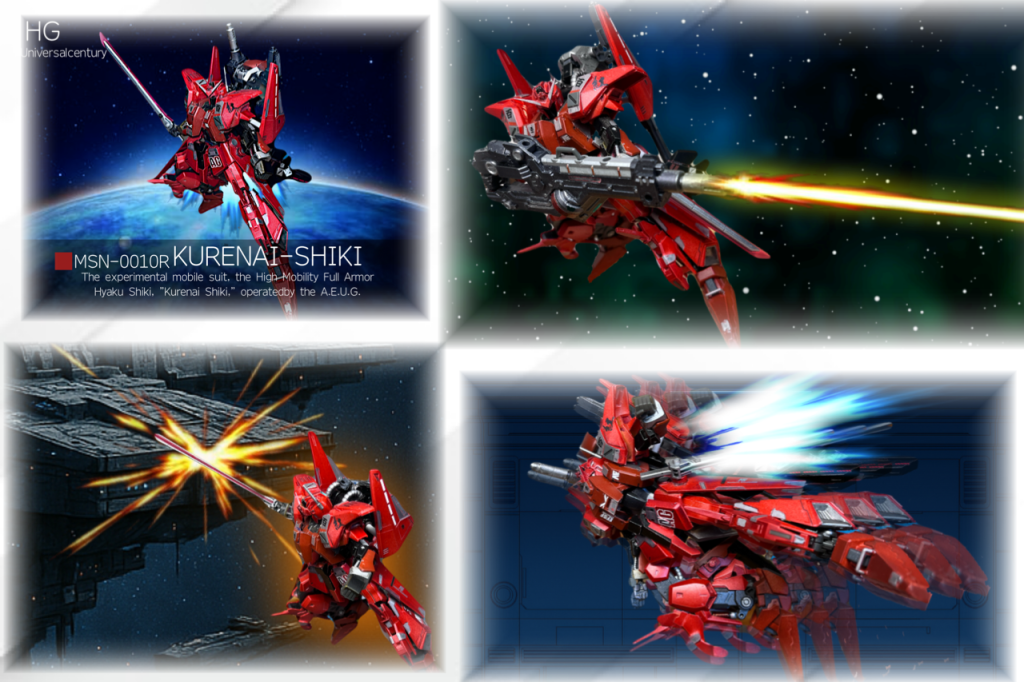 12月MSN-0010R　紅式とにかく自分の好きを詰め込みました。詰め込みました。詰め込みすぎたかもしれません。MSN-0010R 紅式｜TmK-08さんのガンプラ作品｜GUNSTA（ガンスタ）