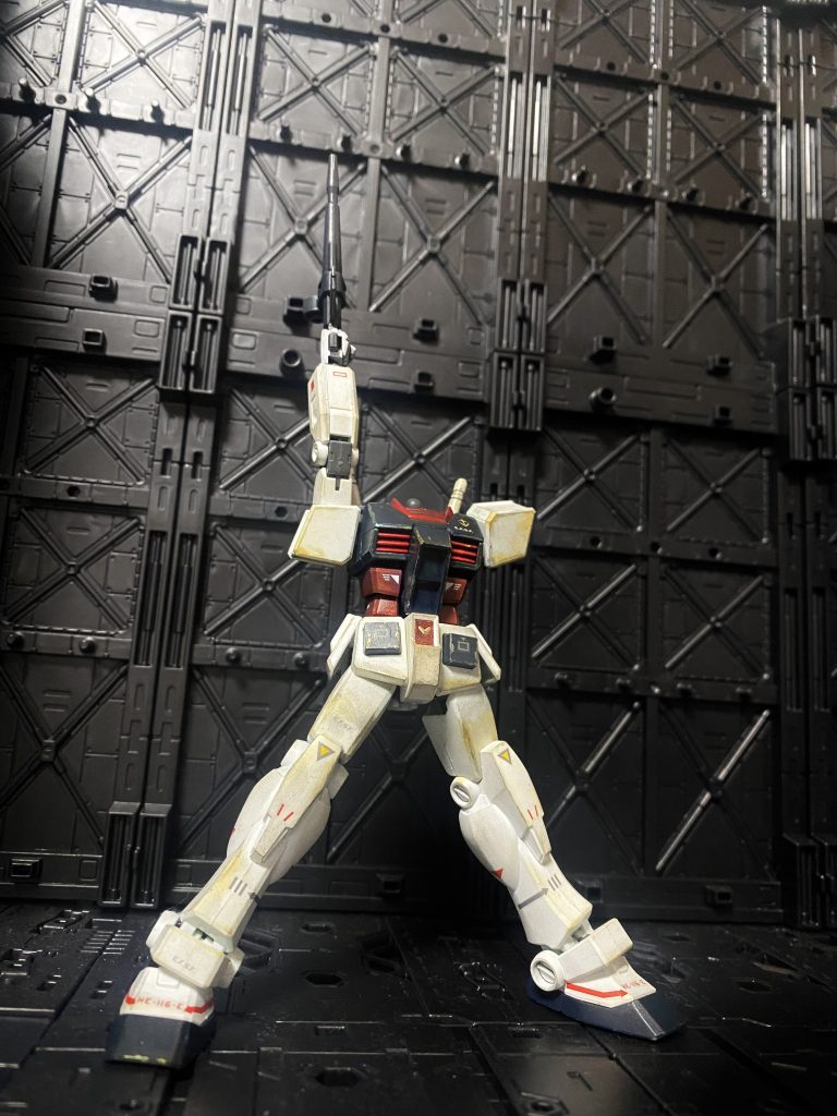 ラストシューティングがいい感じ。でも武器盛り盛りのフルアーマーが欲しかった。作りたかった🥺て事でオプションパーツセットをたらふく使って