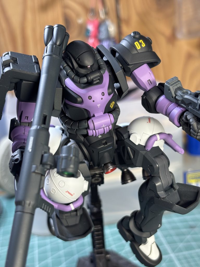 GQ 軍警ザク　黒い三連星カラー