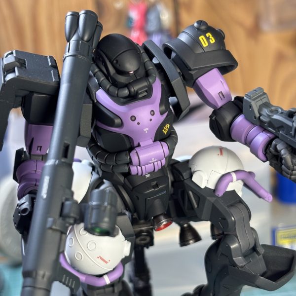 GQ 軍警ザク　黒い三連星カラー