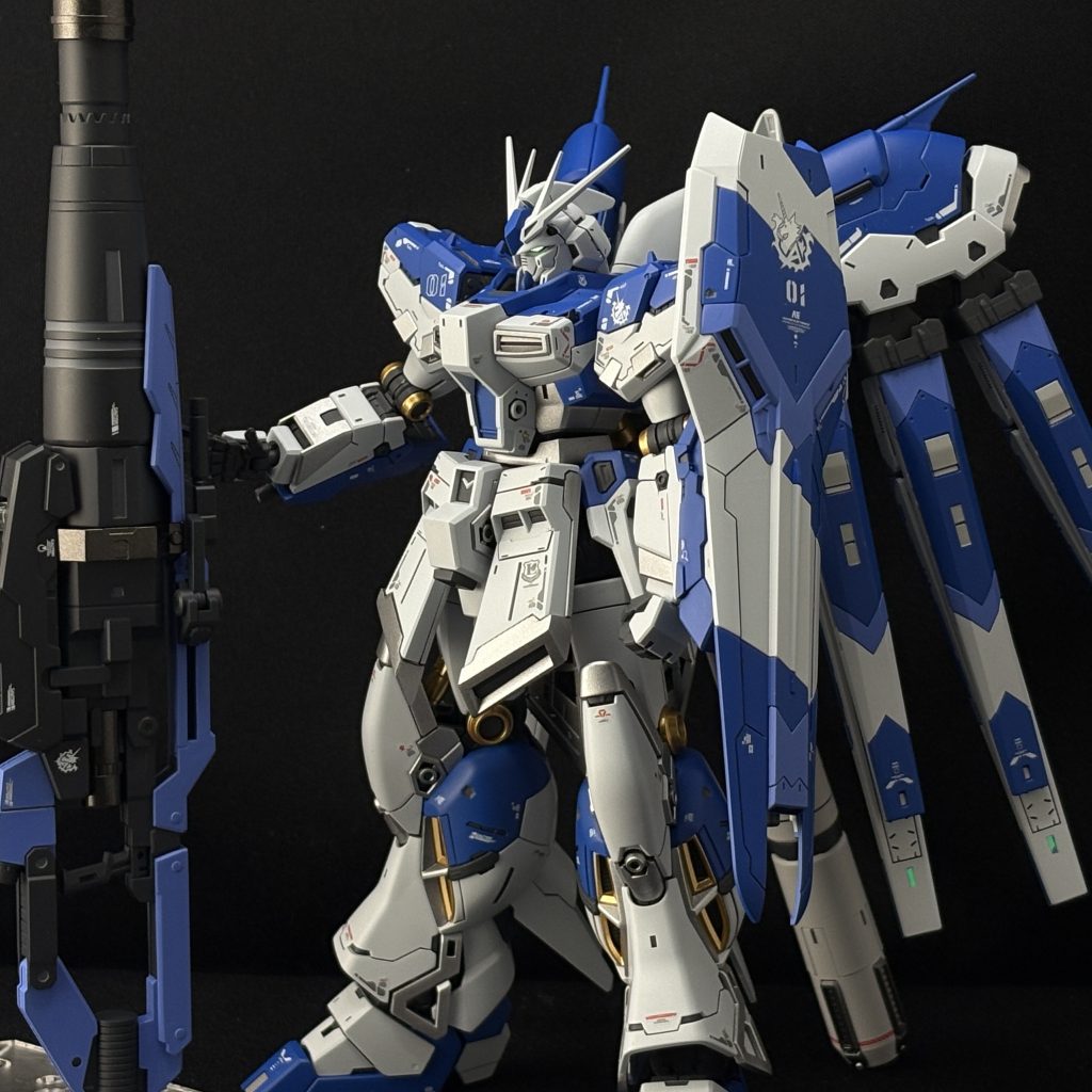RG ハイニューガンダム　ハイパーメガバズーカランチャー–2枚目/制作者：Gunplabiginner
