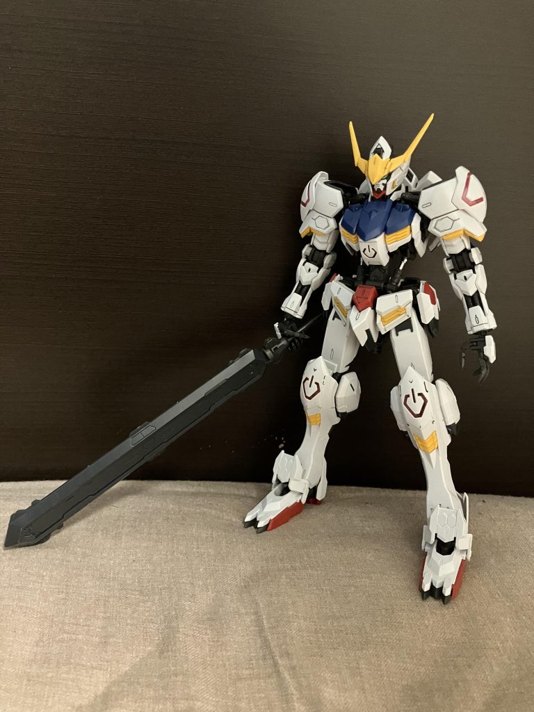 作品名：ソードメイス持たせてみた<p>MGバルバトスにMGルプスのソードメイス持たせて見た 同じバルバトスなのか結構しっくりくるしこれでカッコよく改造したら面白そうかなって考えてしまう</p>
