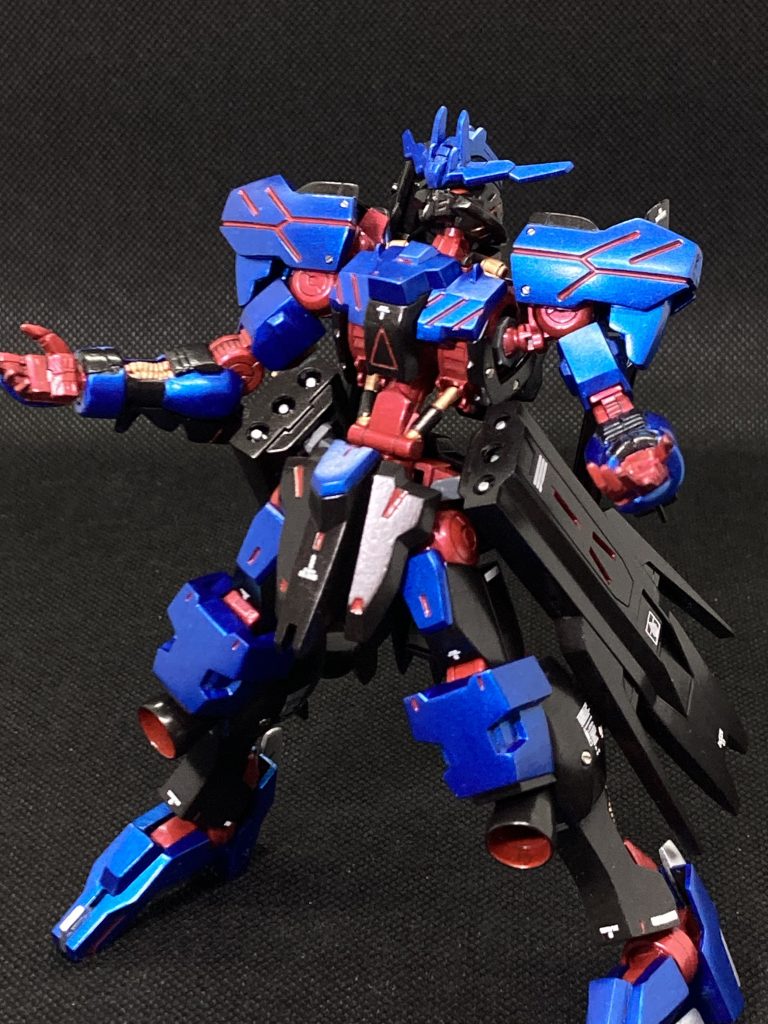 ガンダムヴィダール レッドフレーム塗装