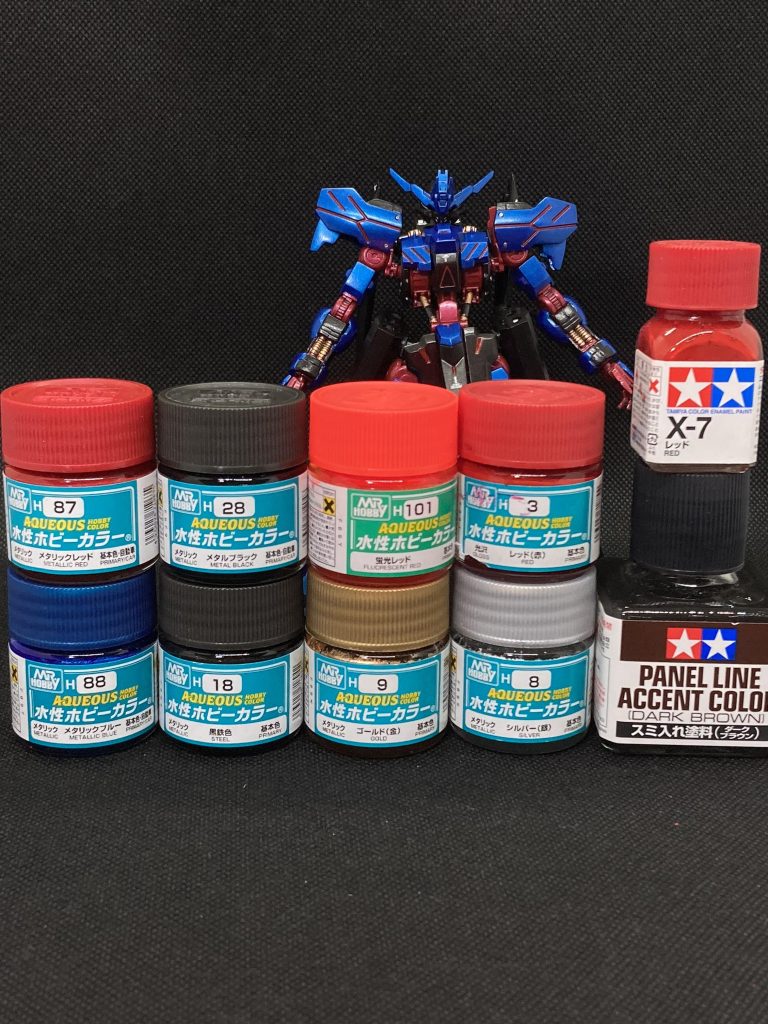 使用塗料明るい系のフレーム色は考えようポージングの難しさを再認識ヴィダール自体は格好いい！今回は己のスキル不足。。。