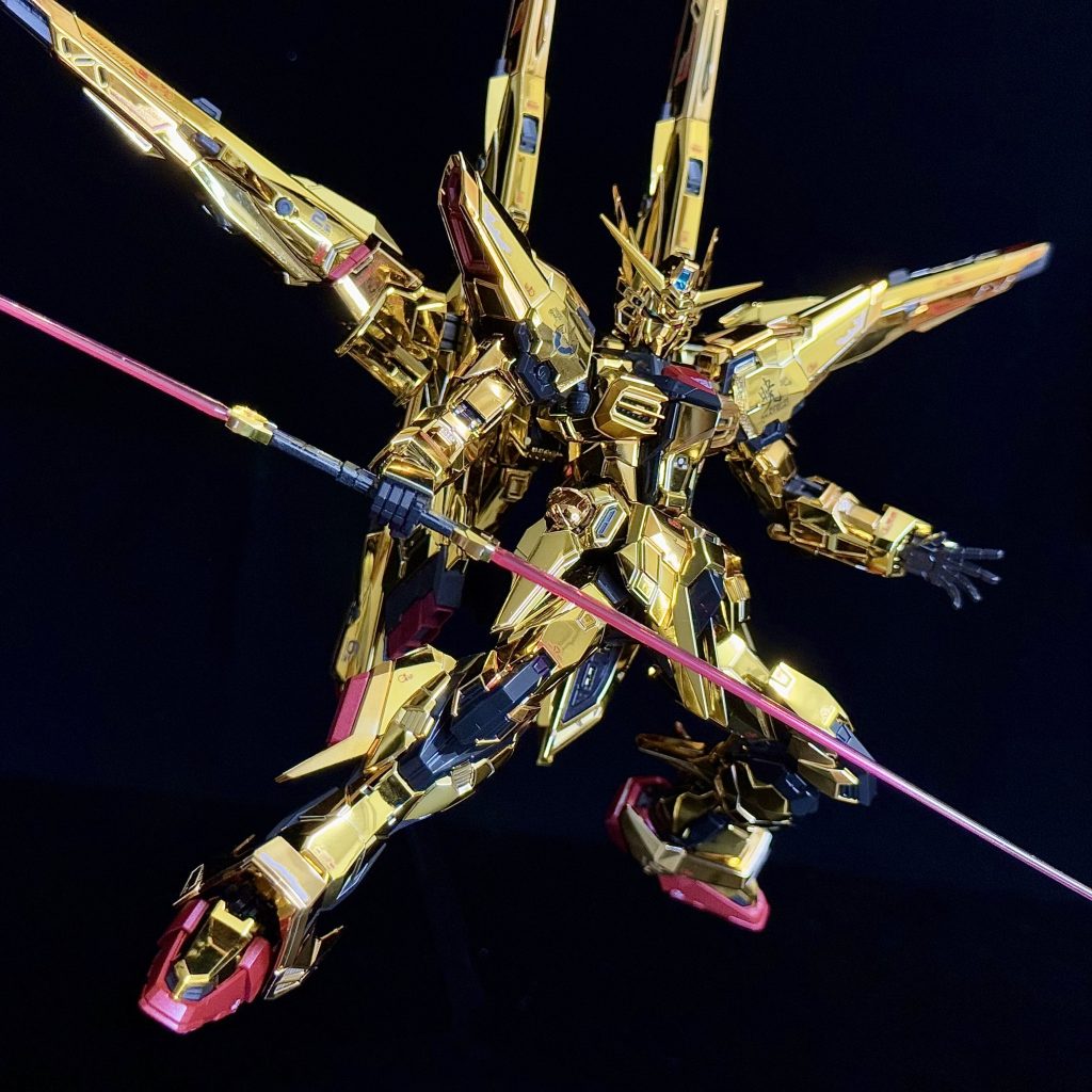 RG アカツキガンダム(シラヌイ装備)–3枚目/制作者：ガンプラさんTW