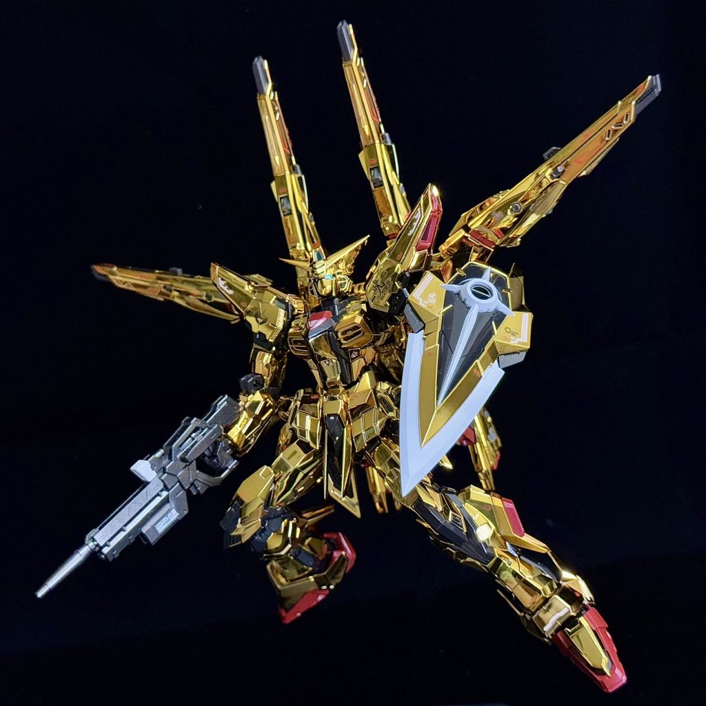 RG アカツキガンダム(シラヌイ装備)–2枚目/制作者：ガンプラさんTW