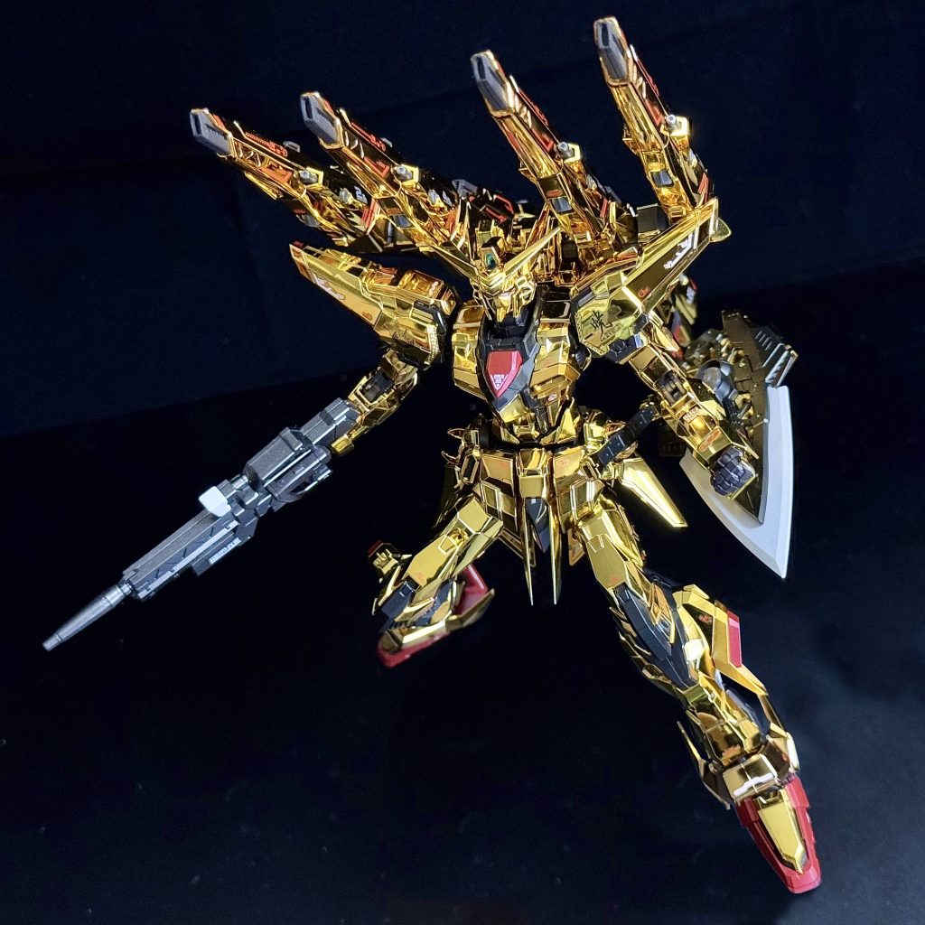 RG アカツキガンダム(シラヌイ装備)–4枚目/制作者：ガンプラさんTW