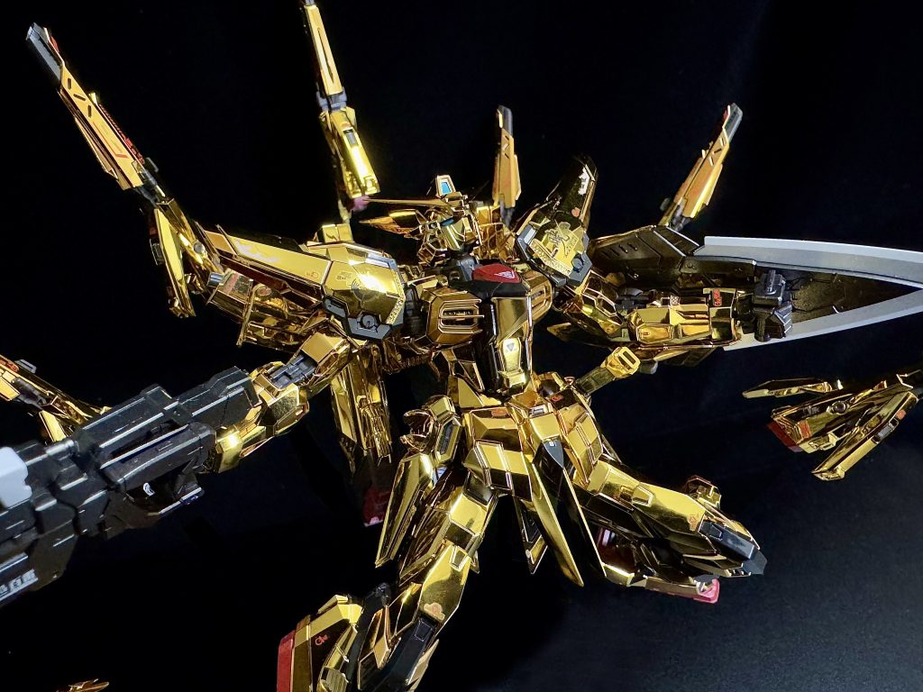 RG アカツキガンダム(シラヌイ装備)–2枚目/制作者：ガンプラさんTW