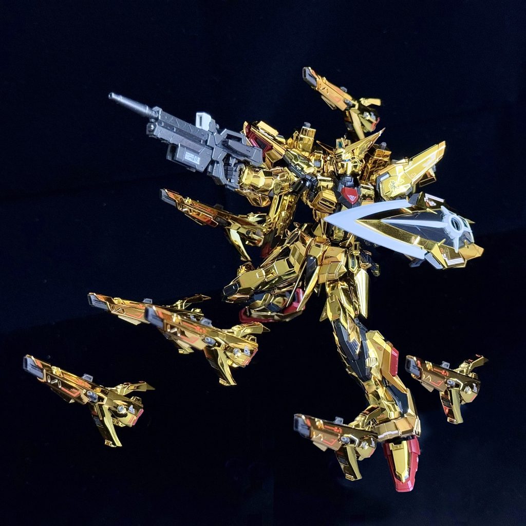 RG アカツキガンダム(シラヌイ装備)–3枚目/制作者：ガンプラさんTW