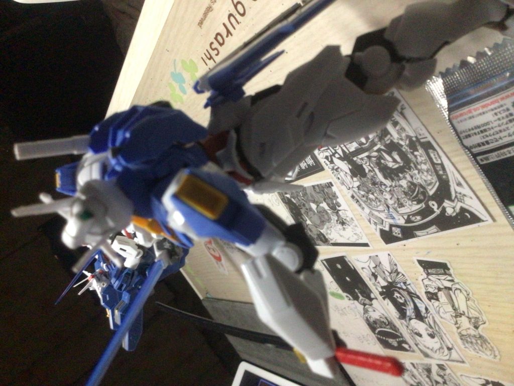 エアリアル視点の画像。縦でごめん(gundam-kao5)