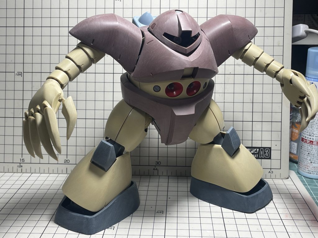 キットは無改造のストレート組み