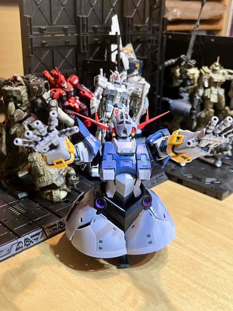 素組。習作として作ってきたみんなと一緒に。いやーよく出来たキットですねー。