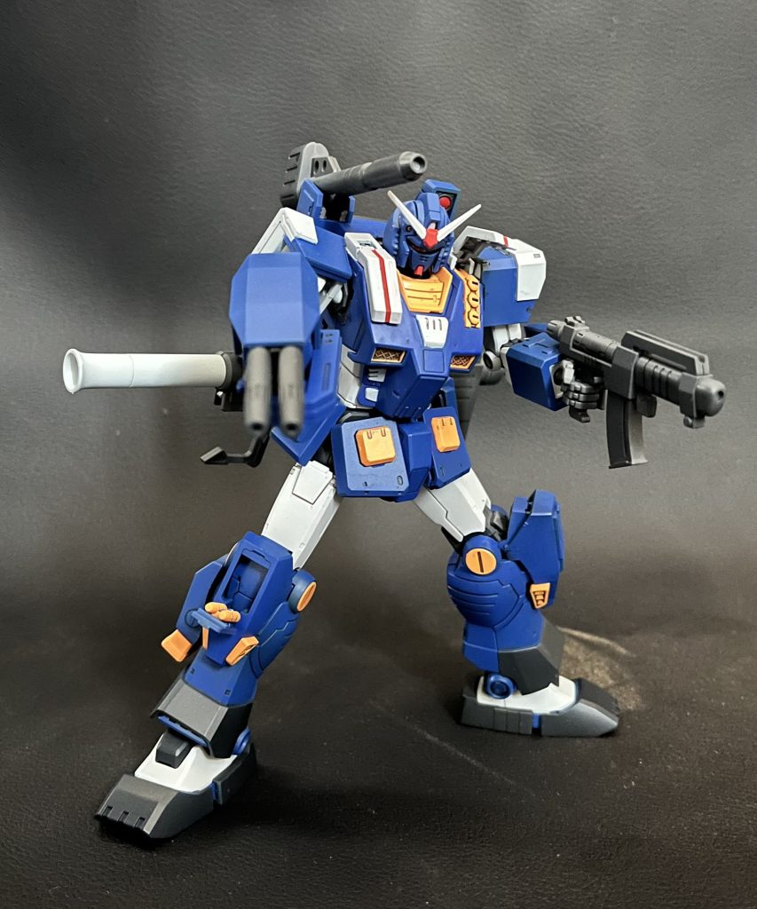 デカールが行方不明になりましたが、青色にこだわったのをアピールと思って素のママにしました。