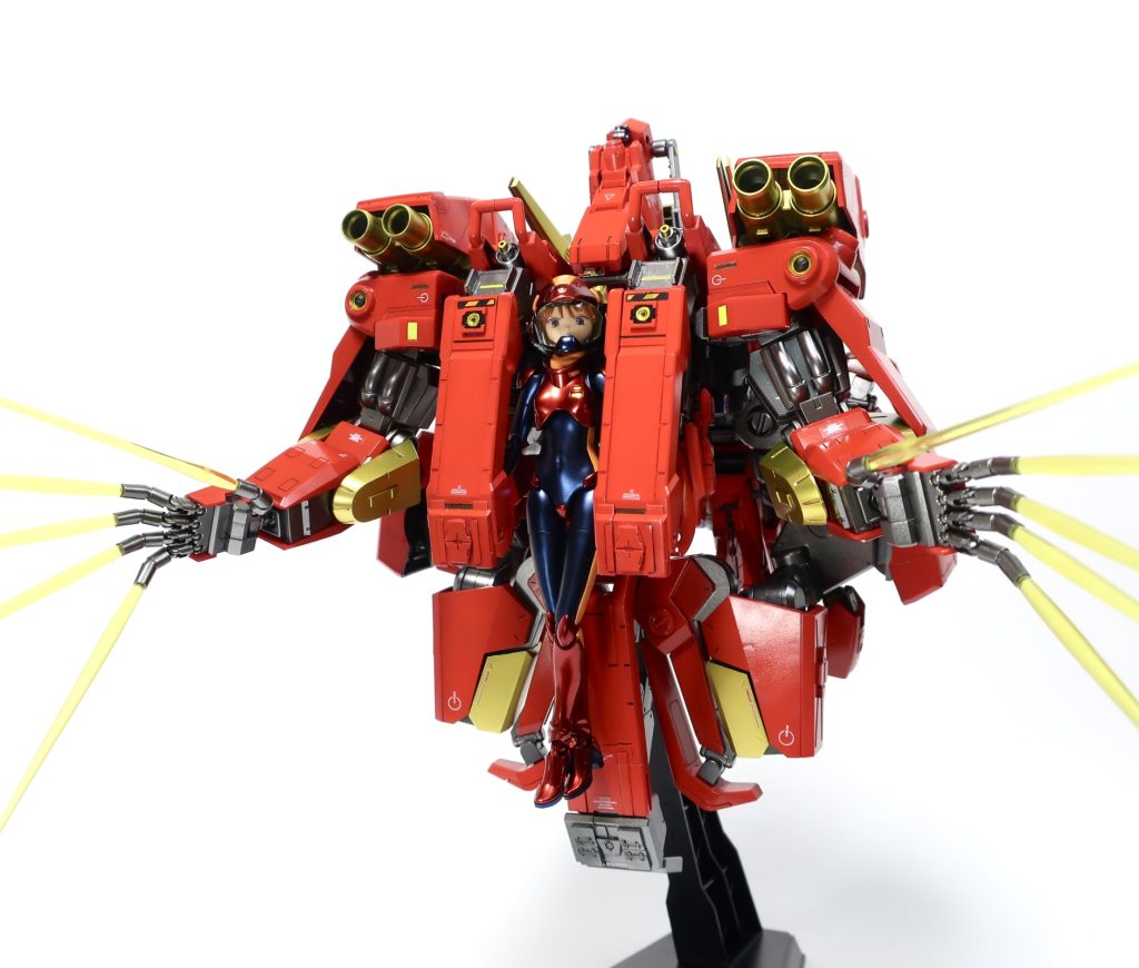 劇中での絡みは薄かったわけですが(涙)プルがキット化された暁には仲良く並べてあげたいですね。オプションパーツでプルツーの穏やかフェイスも付属してくれると最高に嬉しいです。どうでしょうバンダイ様