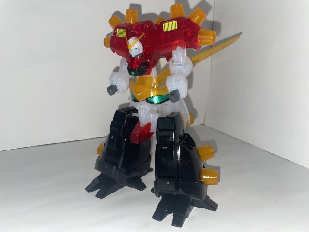 JDG-009X・JDG-00X/デビルガンダム［メネシス仕様］〔正式名 デビルガンダム[最終形態⁅クリアカラー⁆]〕【パルスアレンジ・オブ・カラーモデル】–2枚目/制作者：【電幻龍メンバーズ】ドラグーンの開発部