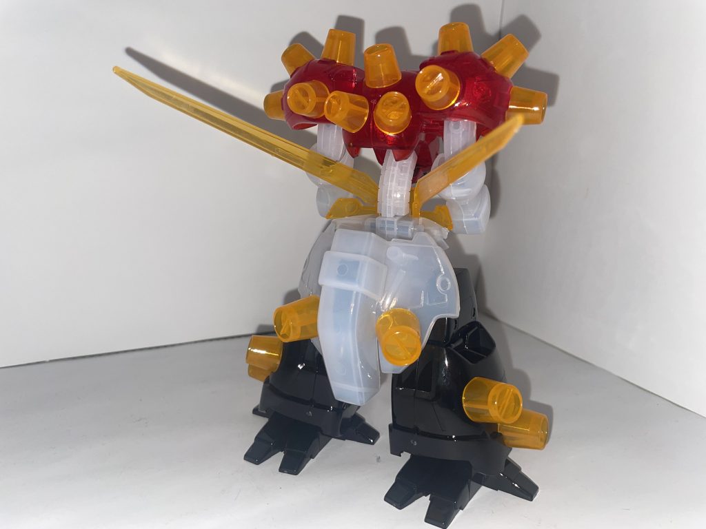 JDG-009X・JDG-00X/デビルガンダム［メネシス仕様］〔正式名 デビルガンダム[最終形態⁅クリアカラー⁆]〕【パルスアレンジ・オブ・カラーモデル】–3枚目/制作者：【電幻龍メンバーズ】ドラグーンの開発部