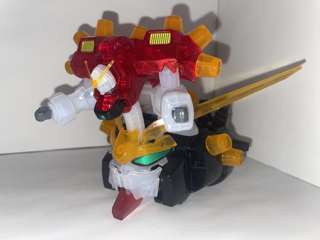 JDG-009X・JDG-00X/デビルガンダム［メネシス仕様］〔正式名 デビルガンダム[最終形態⁅クリアカラー⁆]〕【パルスアレンジ・オブ・カラーモデル】–4枚目/制作者：【電幻龍メンバーズ】ドラグーンの開発部