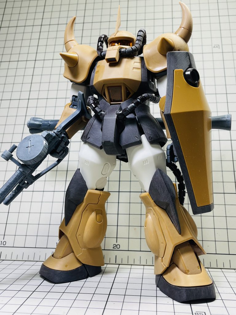 【制作プロセス①】塗装前:改造は全くなしのストレート組み