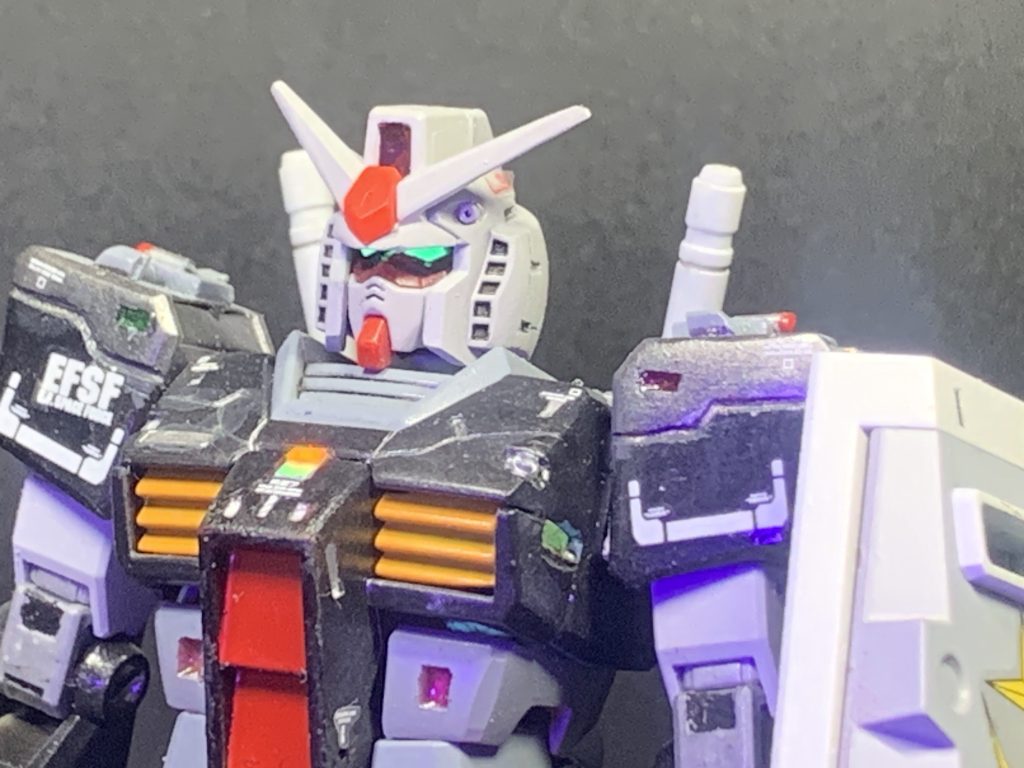 RXー78ー1 プロトタイプガンダム–6枚目/制作者：雨乞猫