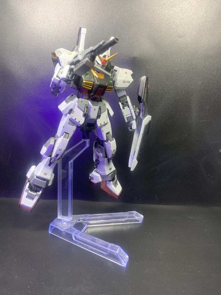 ガンダムmarkⅡ （金属風塗装）–6枚目/制作者：雨乞猫