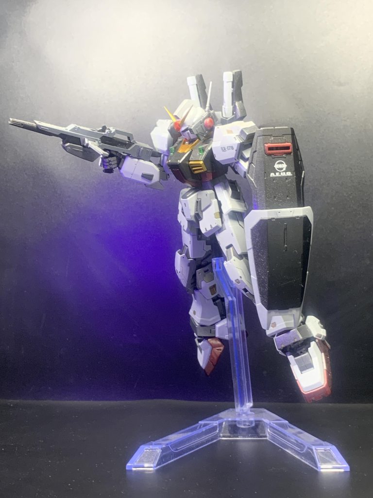 ガンダムmarkⅡ （金属風塗装）–4枚目/制作者：雨乞猫