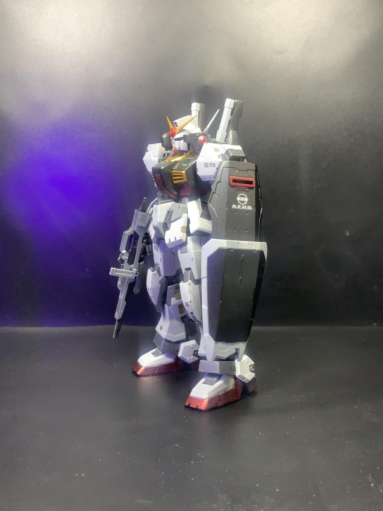 ガンダムmarkⅡ （金属風塗装）–2枚目/制作者：雨乞猫