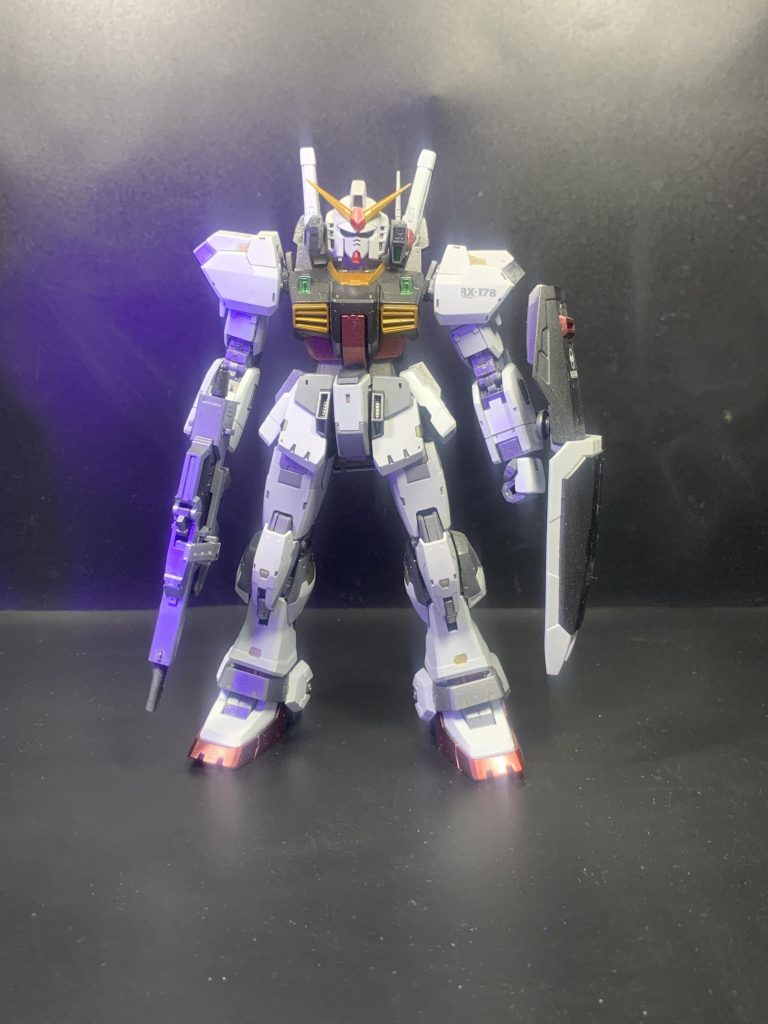 ガンダムmarkⅡ （金属風塗装）–3枚目/制作者：雨乞猫