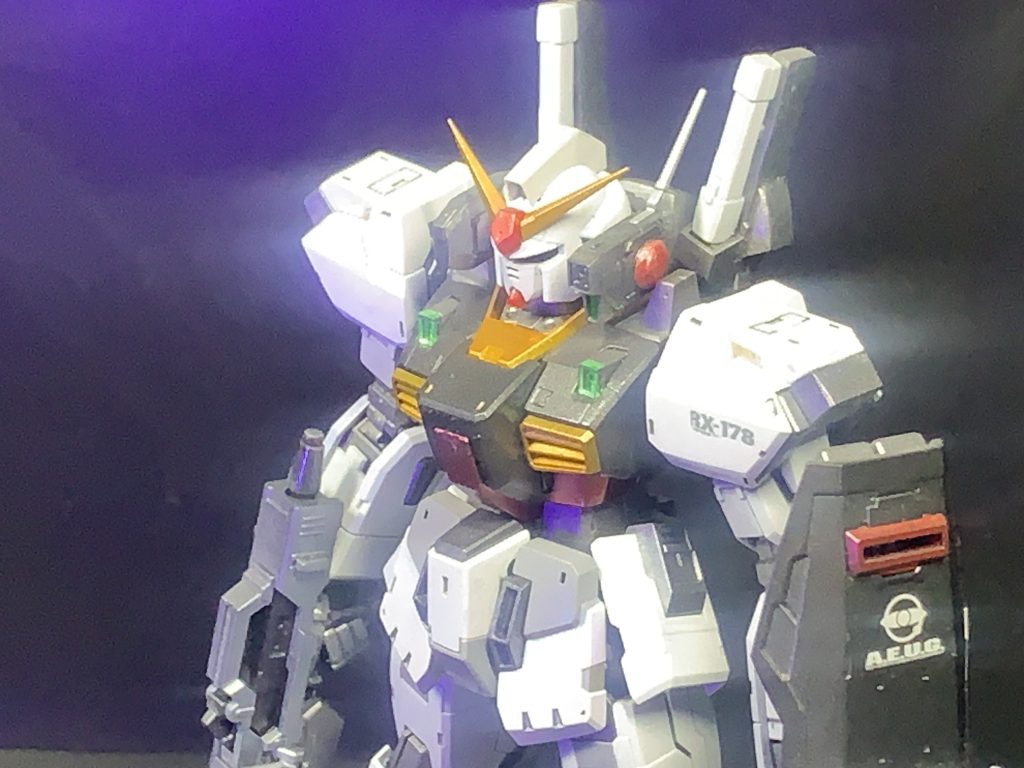 ガンダムmarkⅡ （金属風塗装）
