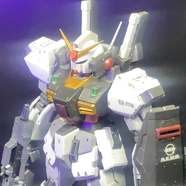 ガンダムmarkⅡ （金属風塗装）