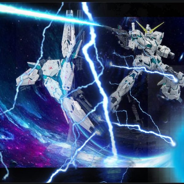 ユニコーンガンダム戦闘シーン