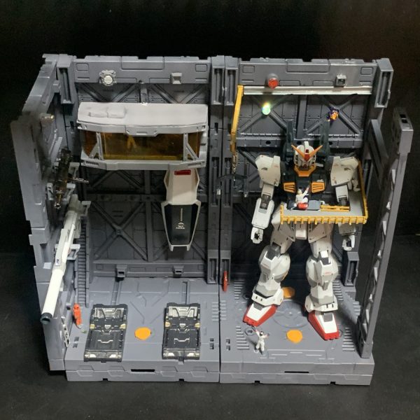 ガンダムmarkⅡ ジオラマ