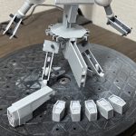 サイドスカートに組み込むバーニアパーツを6個量産中。とりあえずサイドアーマーの真[…]