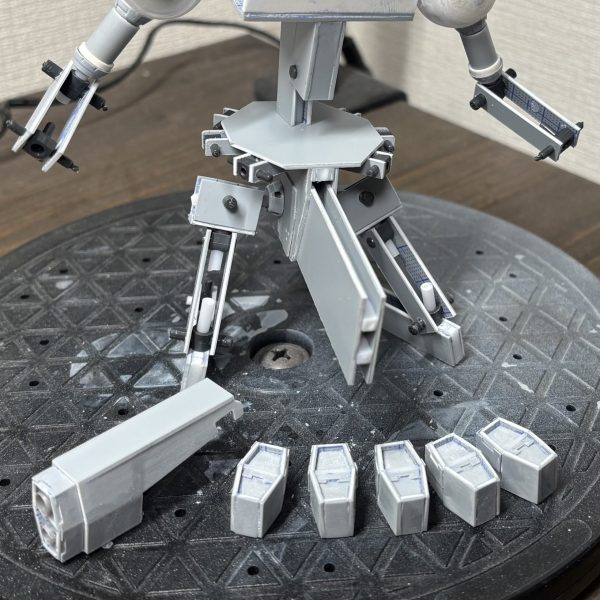 パーツ量産とサイドアーマー