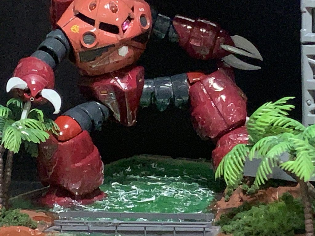 赤い彗星再び　（ジオラマ）–4枚目/制作者：雨乞猫