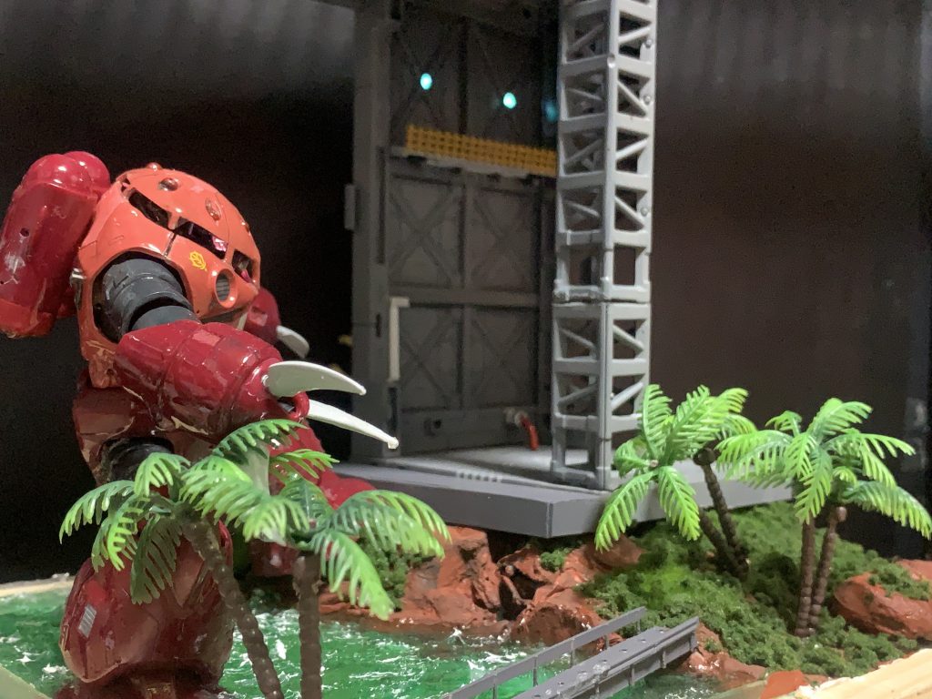 赤い彗星再び　（ジオラマ）–8枚目/制作者：雨乞猫