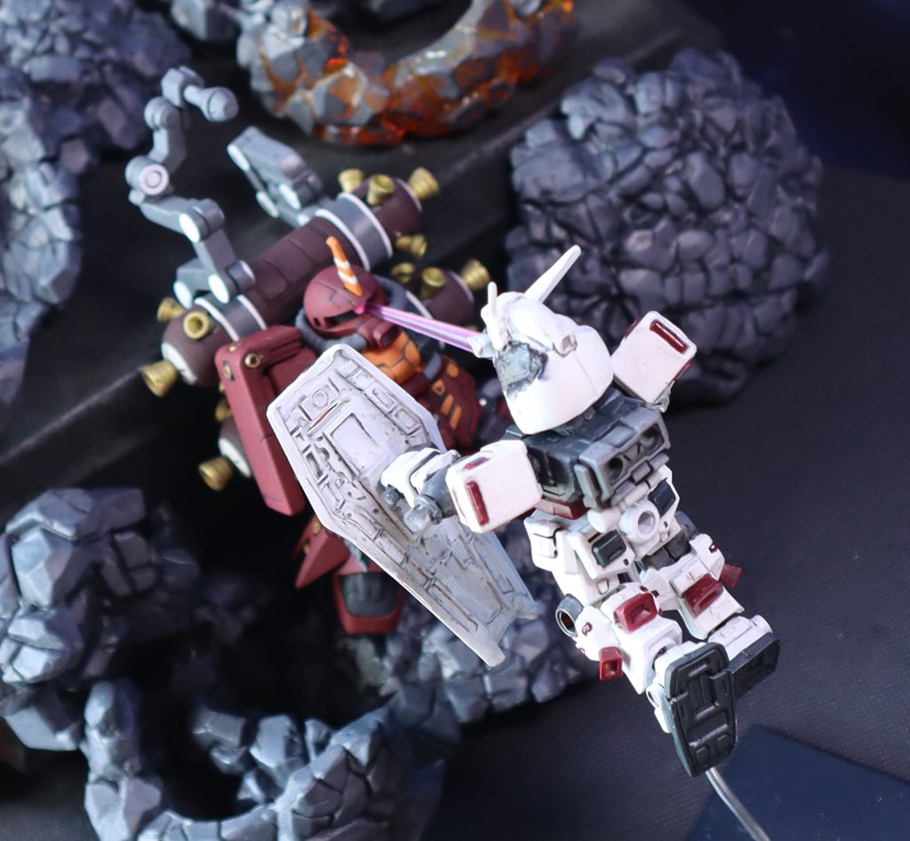 フルアーマーガンダム VS サイコザク〔ラストシーン〕（MSアンサンブル）–7枚目/制作者：tytaniaIII