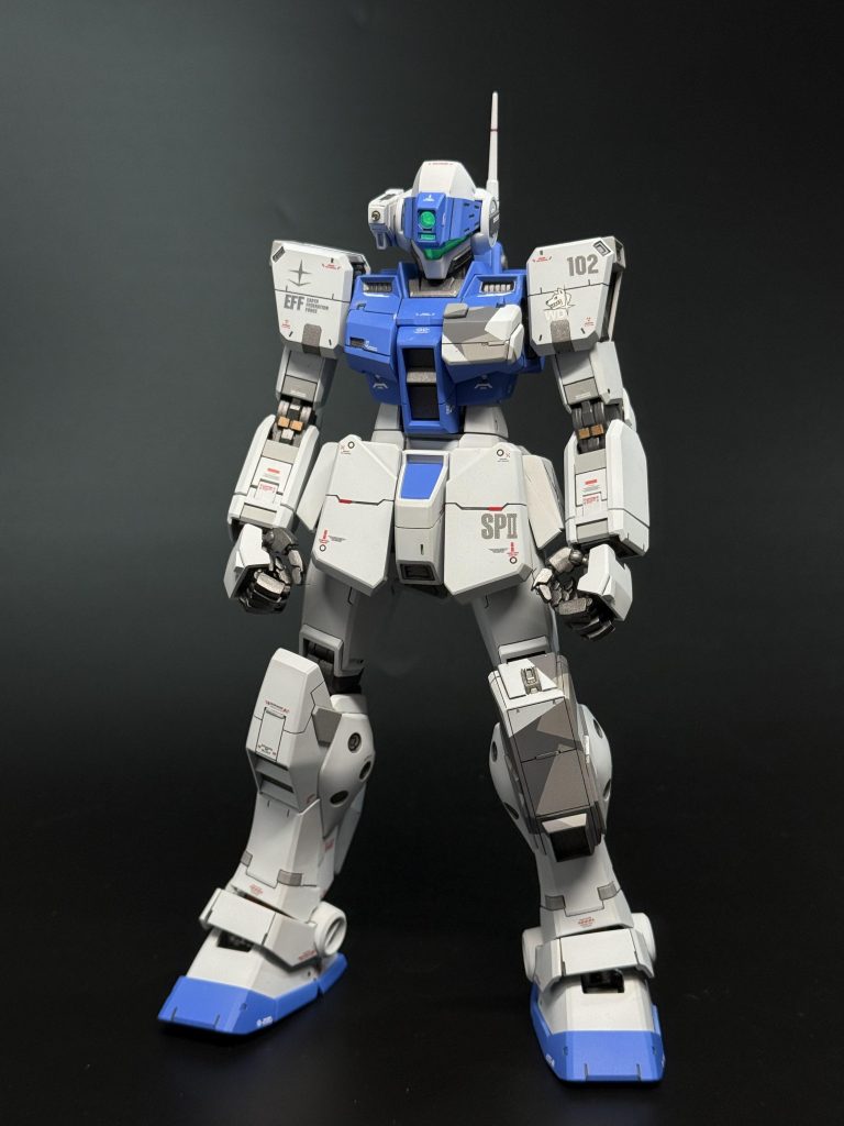 正面視(増加装甲付き)