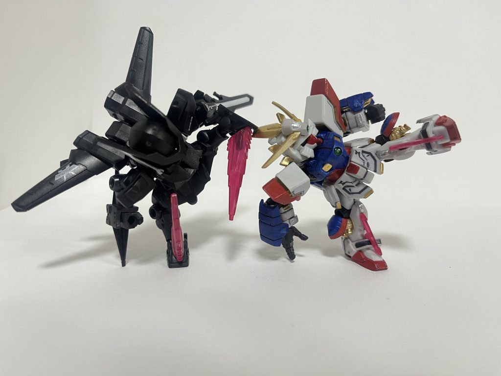 脚部ビームソードをつけてみる