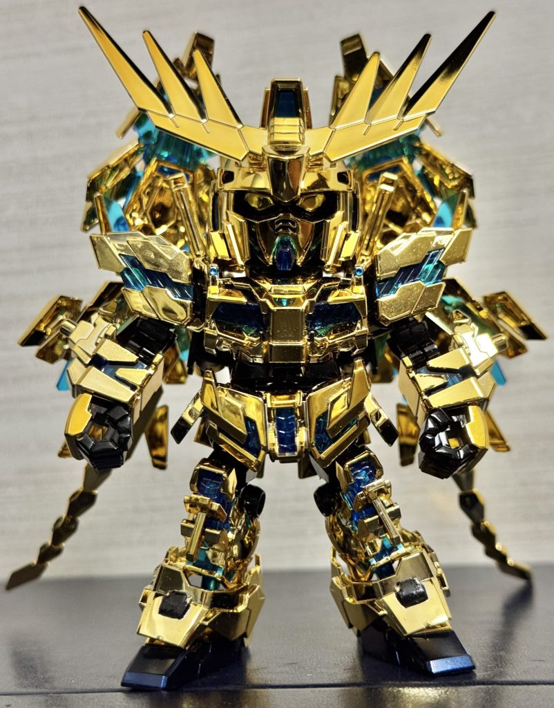 流石の発色！キラキラというよりギラッギラです。やっぱりメッキ調塗装とは輝きが違うわ…でも写真映えは何故か前回の方がいい気がする。実物は断然こっちのが綺麗なんですけどね…