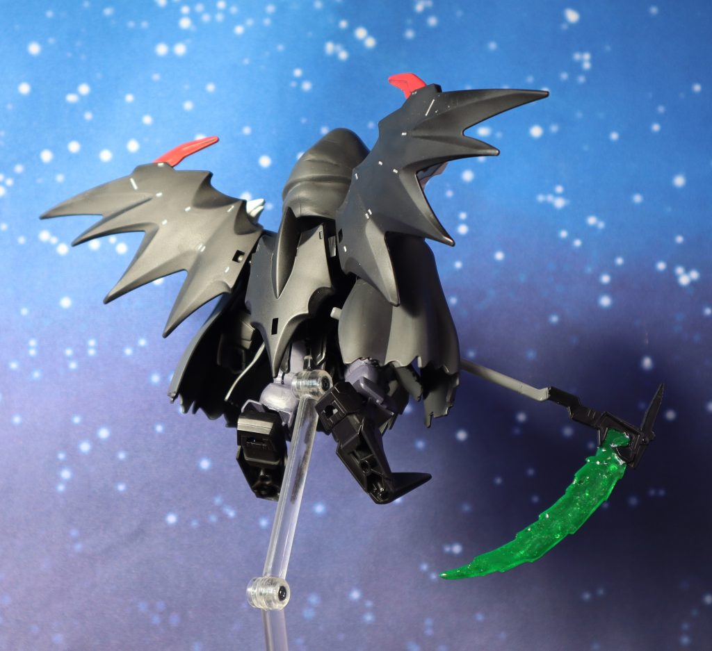 ビームシザースのビーム部分は、おゆまるで型を取り、透明レジンで作成しました。