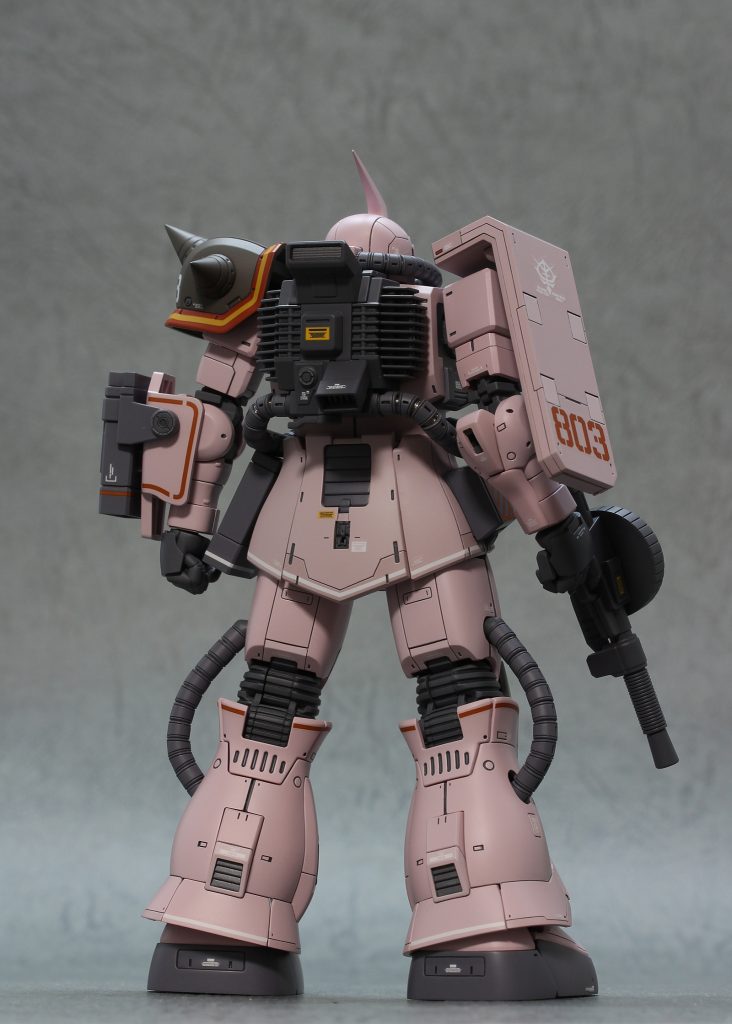 HG ザク・デザートタイプ ピンクパンサー隊機–3枚目/制作者：@yusukefac