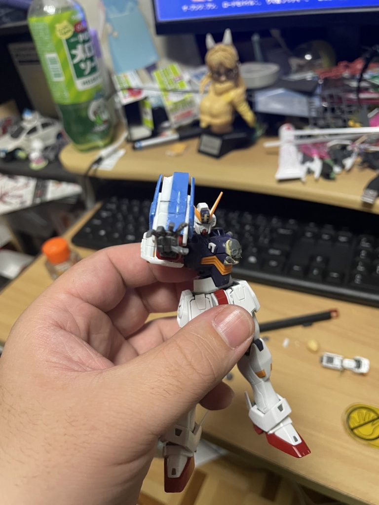 iフィールドハンドはブルーフレームのタクティカルアームズからパーツを取ってきてます