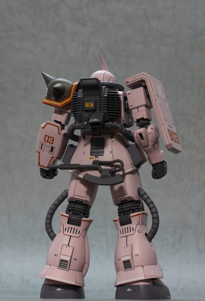 HG ザク・デザートタイプ ピンクパンサー隊機–4枚目/制作者：@yusukefac