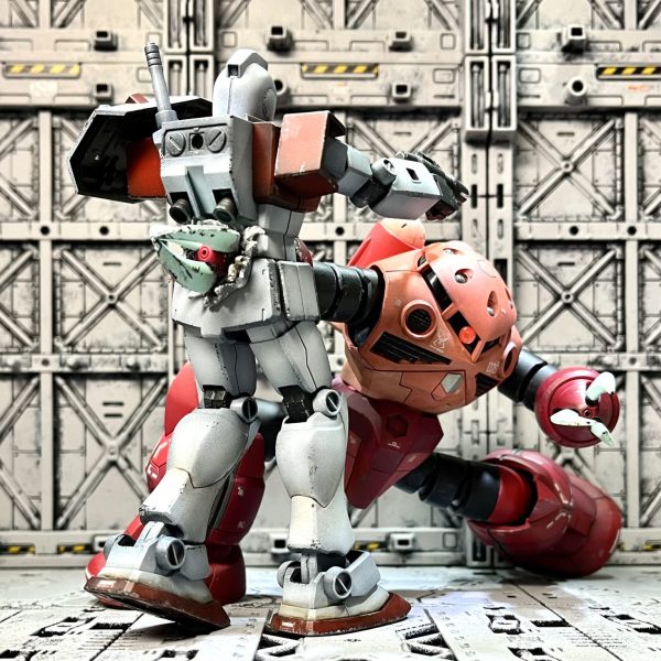 ジャブローに散る！名シーン再現