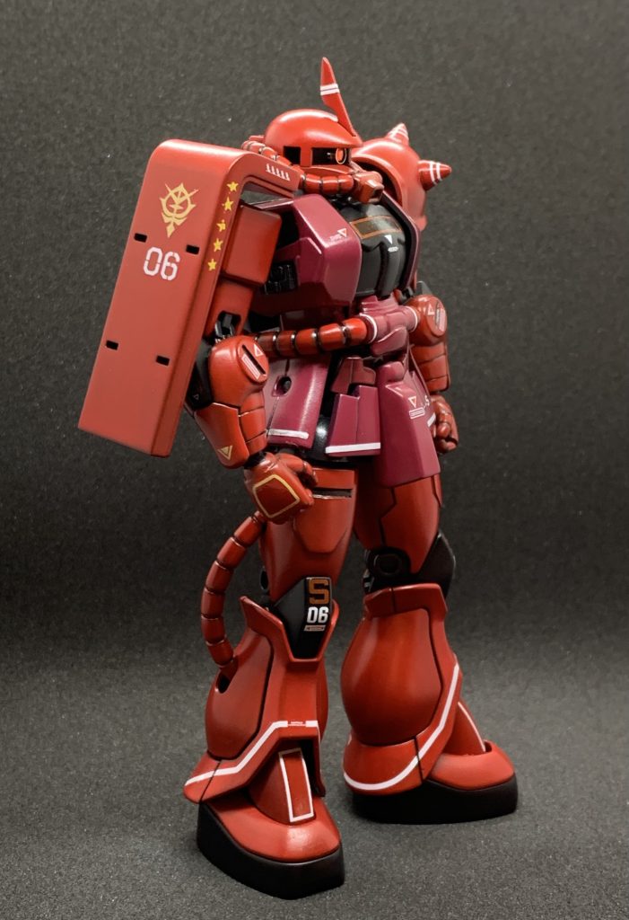 クリスマスイブなので、赤いシャア専用ザク–3枚目/制作者：MMM.M